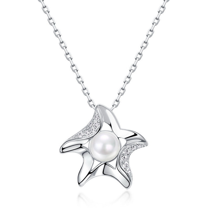 SEASTAR Perlevedhæng sølv
