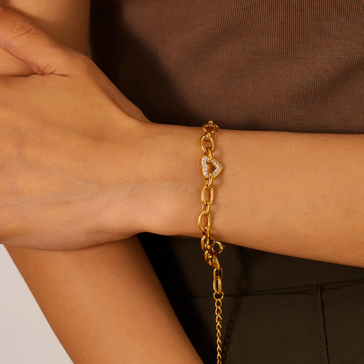 PVD Gold-plated Bracelets - Waterproof