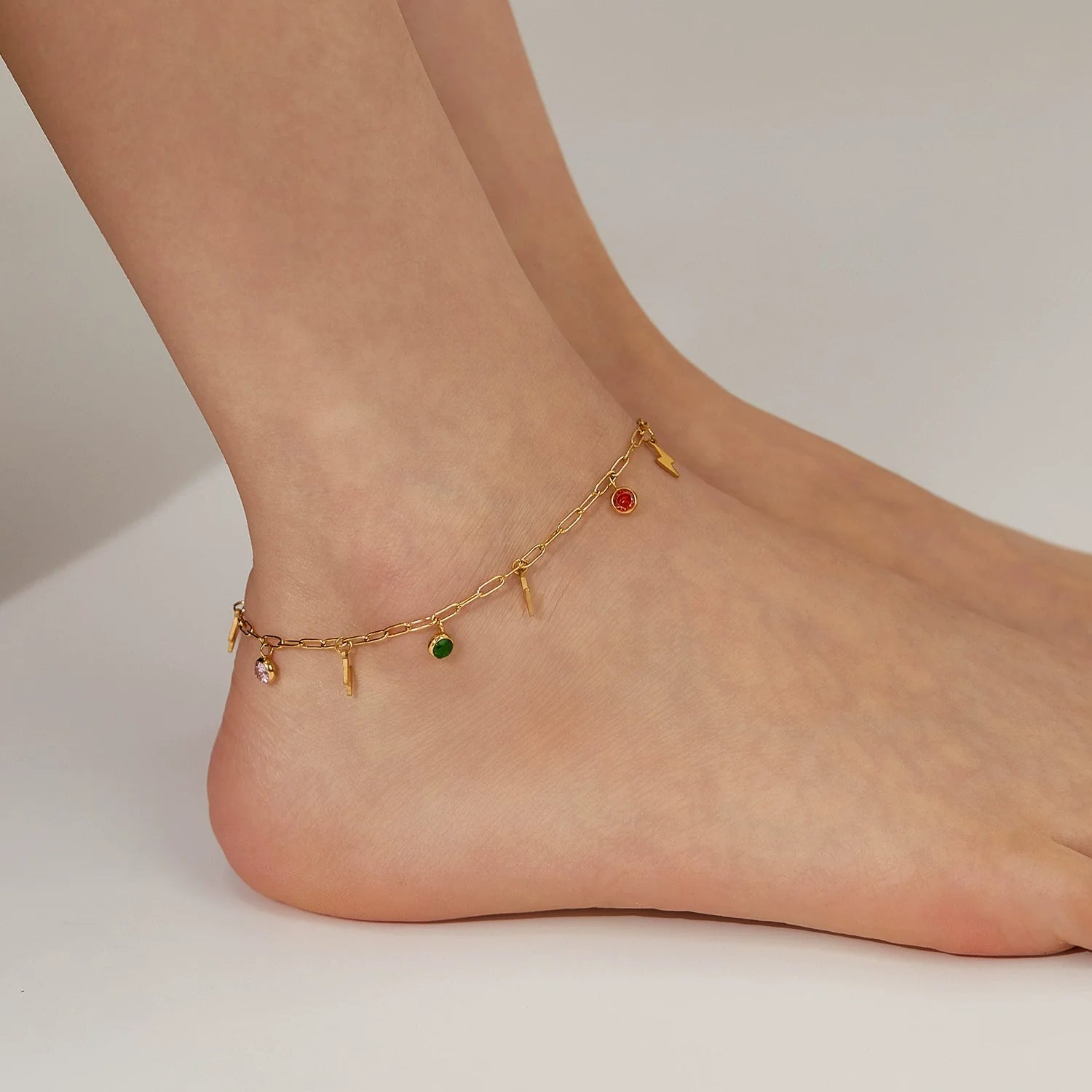PVD Gold-plated Anklets - Waterproof