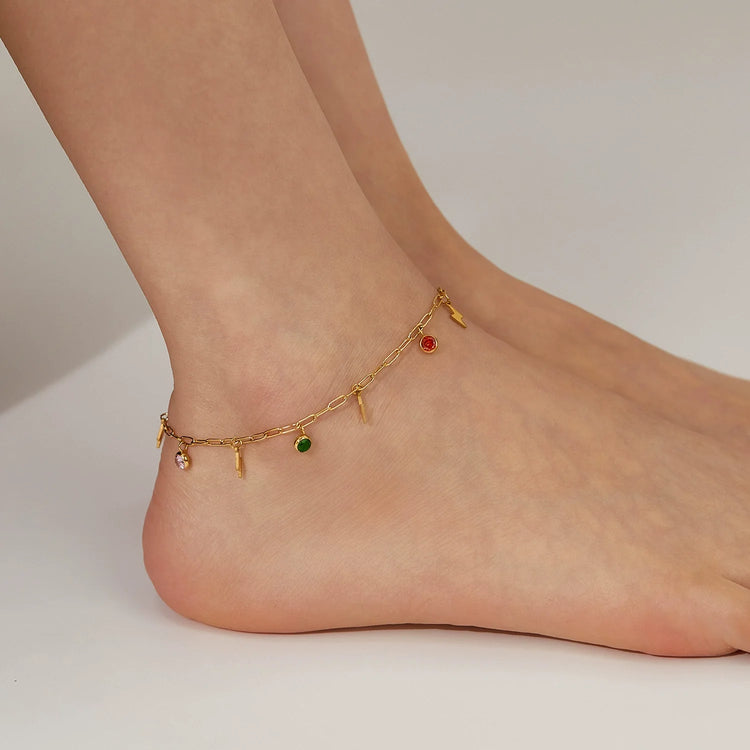 PVD Gold-plated Anklets