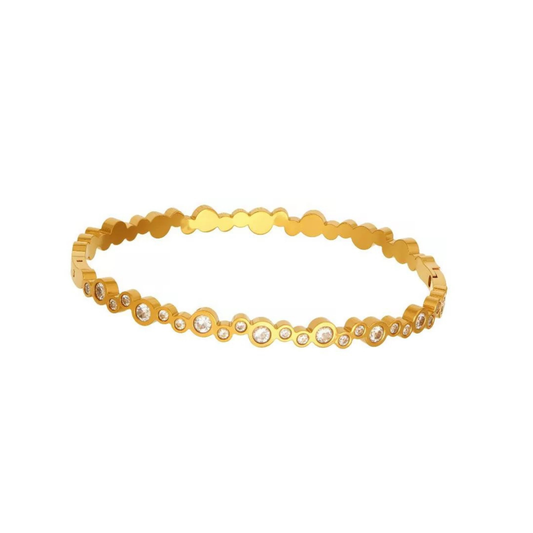 FLORA Armring Forgyldt
