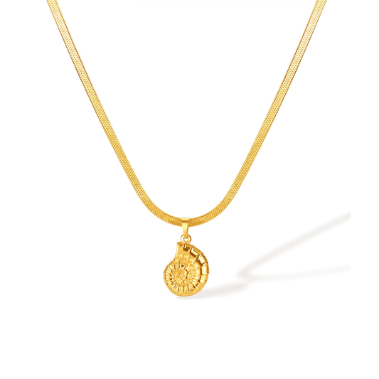 SEAHORN Necklace Gold-plated