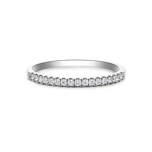 SKADIS ALLIANCE diamond ring, 18k white gold - SKADIS Jewelry