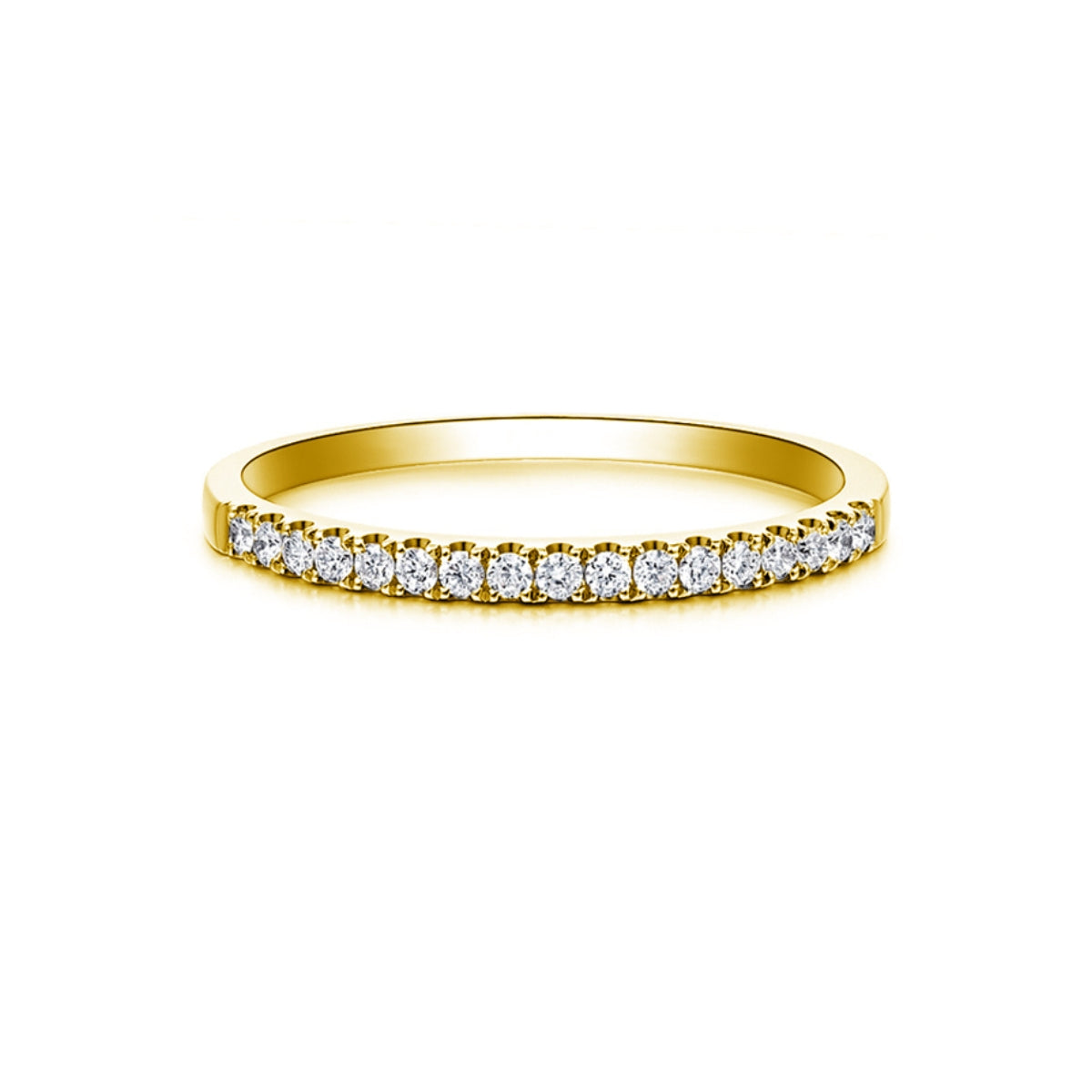 ALLIANCE Diamond ring yellow gold