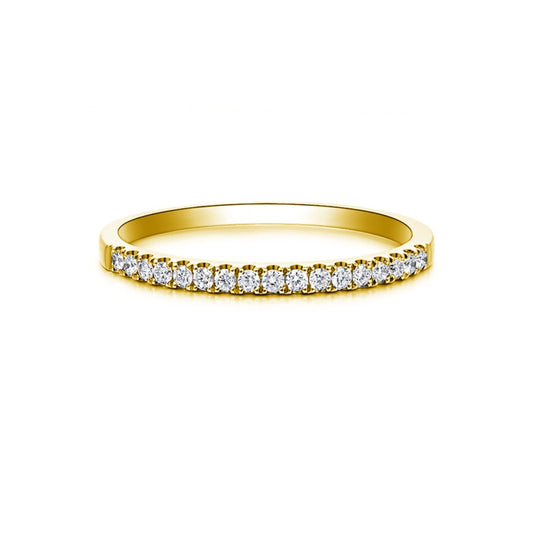 ALLIANCE Diamond ring yellow gold