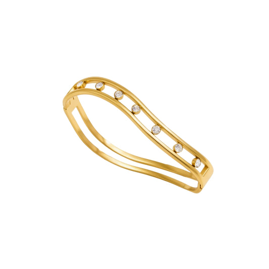 AquaBond Bangle Gold-plated SKADIS