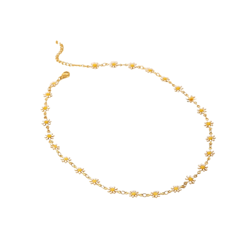 DAISY Necklace Gold-plated SKADIS Jewelry