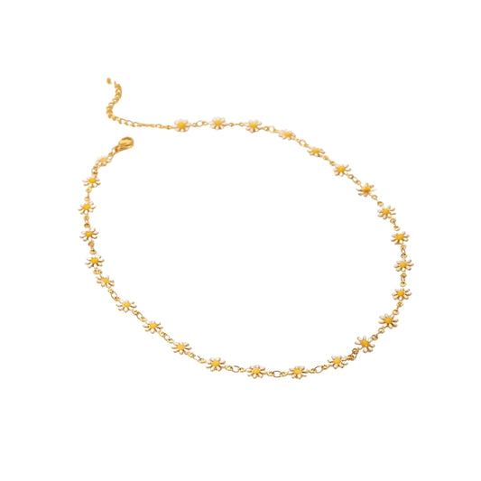 DAISY Necklace Gold-plated SKADIS Jewelry