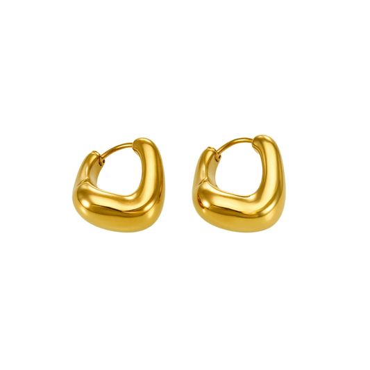 Gold-plated earrings from SKADIS Jewelry