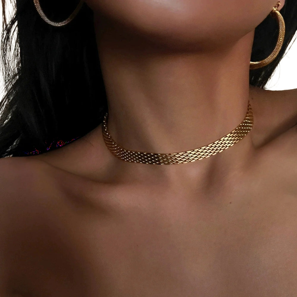 EMBLA Necklace Gold-plated SKADIS 3
