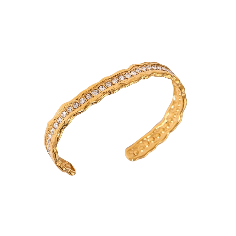 FANNY Bangle Gold-plated SKADIS