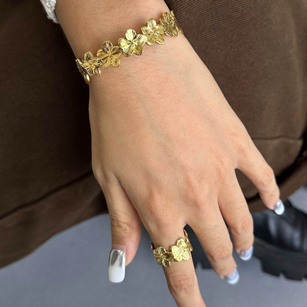 FLORRA Ring Gold-plated