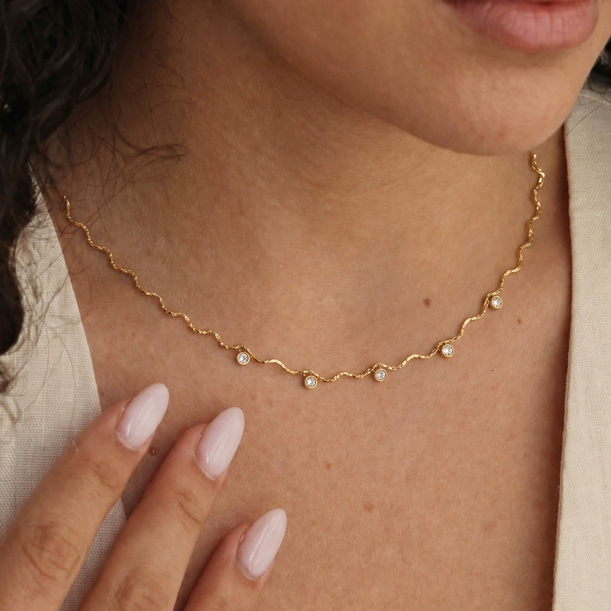 FRIGG Necklace Gold-plated SKADIS 2