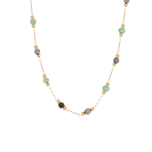 Necklace with multi-colored beads from SKADIS Jewelry