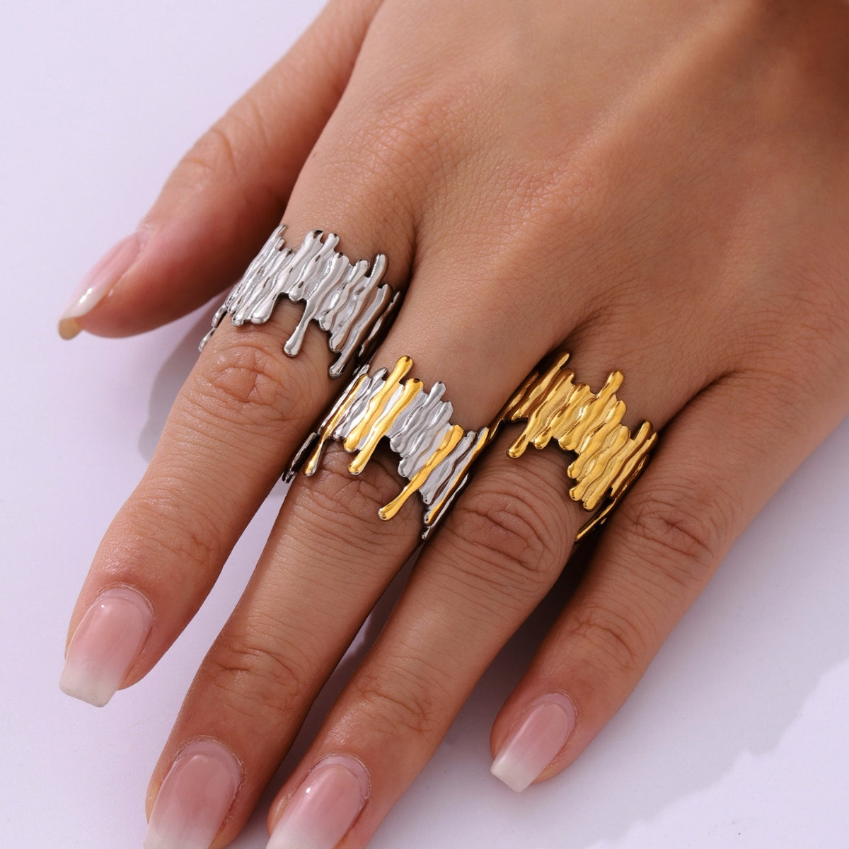 Unique ring design from SKADIS Jewelry