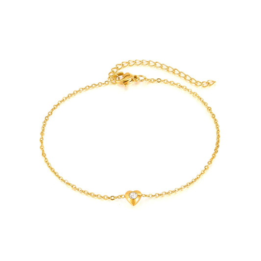 Gold-plated anklet from SKADIS Jewelry