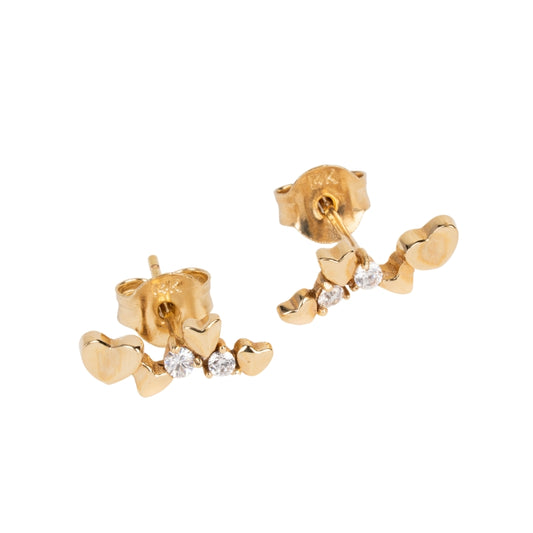 Guld-hjerte-oreringe-med-zirconia-SKADIS-Jewelry