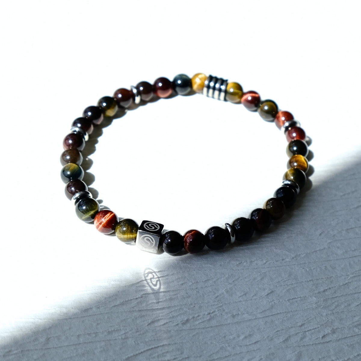 Flot tigerøje herrearmbånd fra SKADIS Jewelry