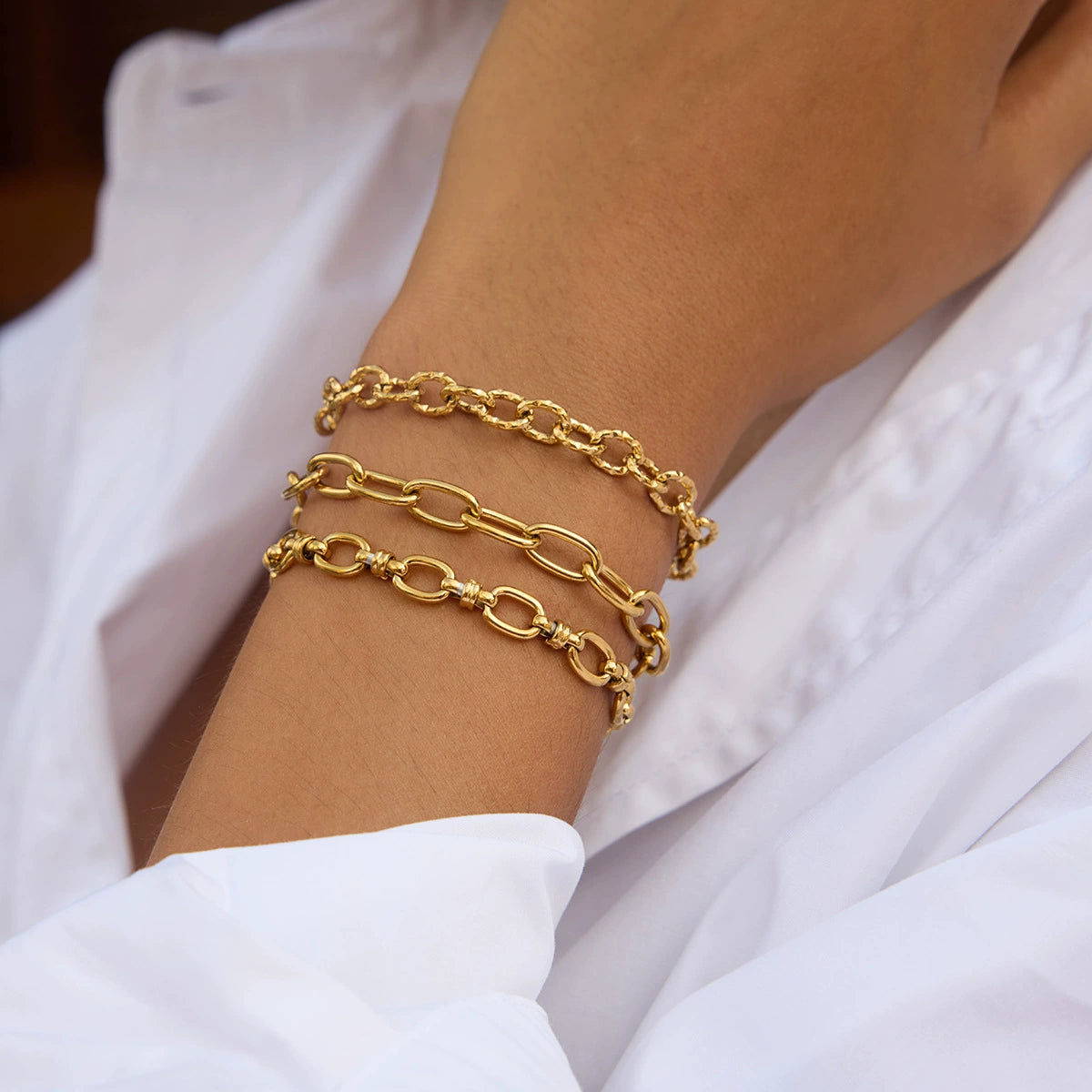 LUMEN Bracelet Gold-plated SKADIS 2