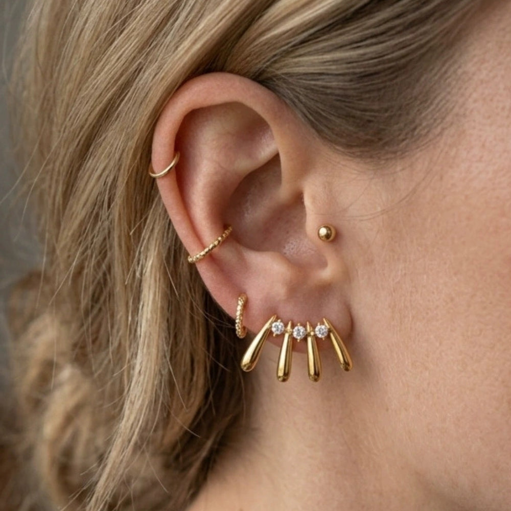 LUMI Earrings detail SKADIS