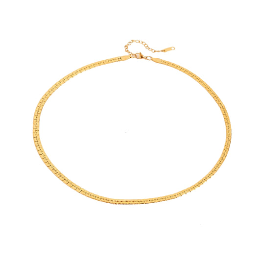 LUMI Necklace Gold-plated SKADIS