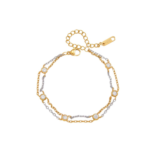 LUNA Bracelet Gold-plated SKADIS
