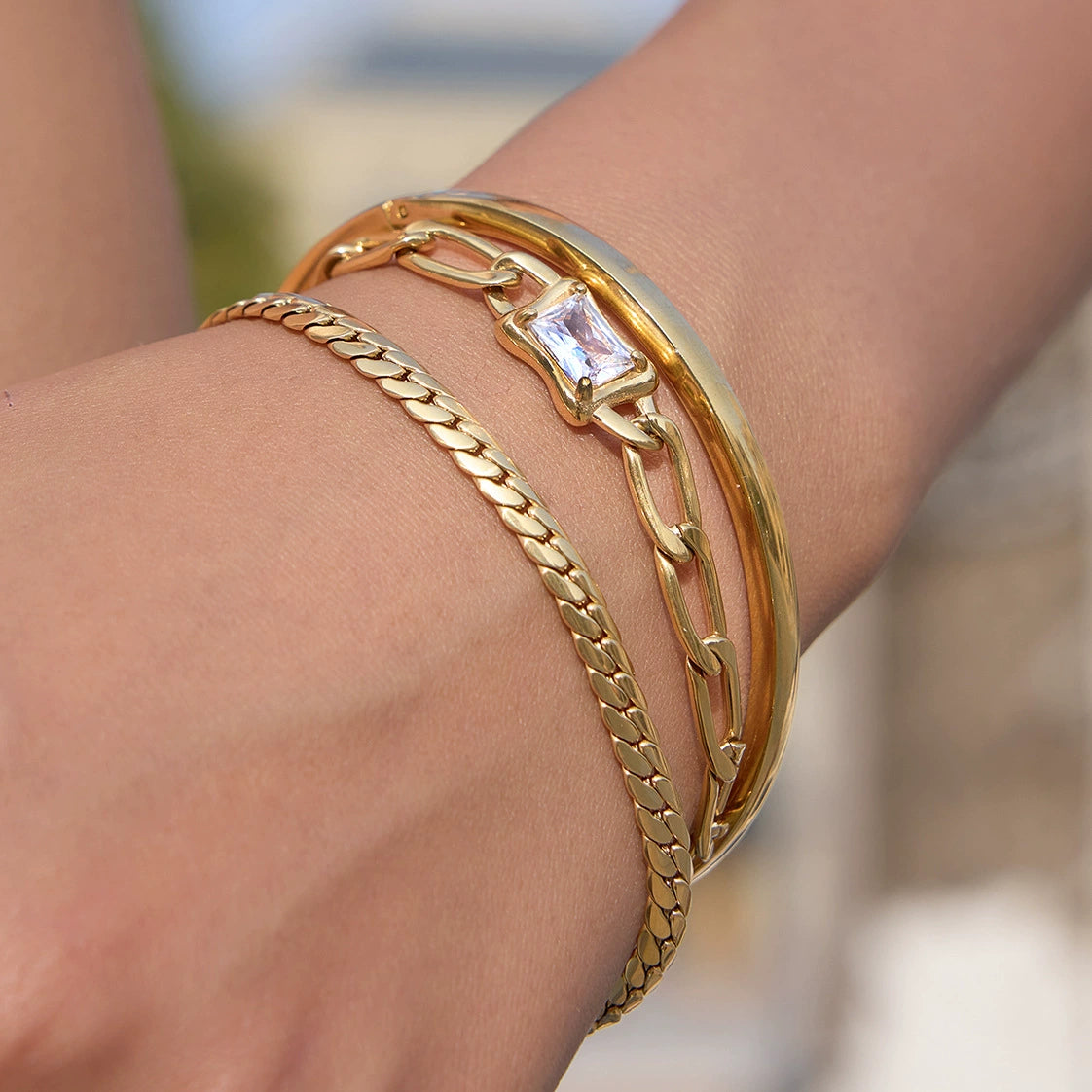 LYRA Bracelet Gold-plated SKADIS 2
