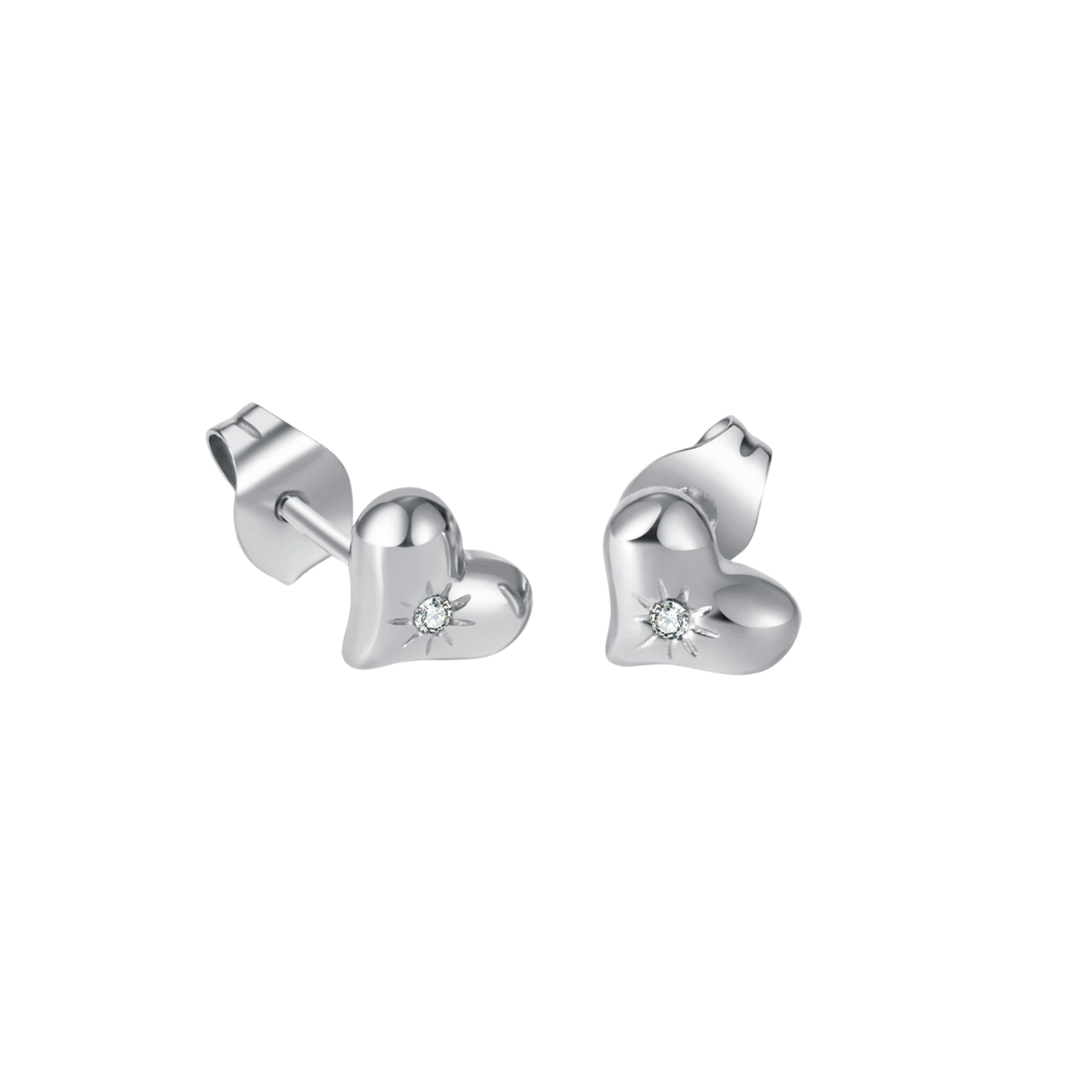 heart shape earrings from SKADIS Jewelry