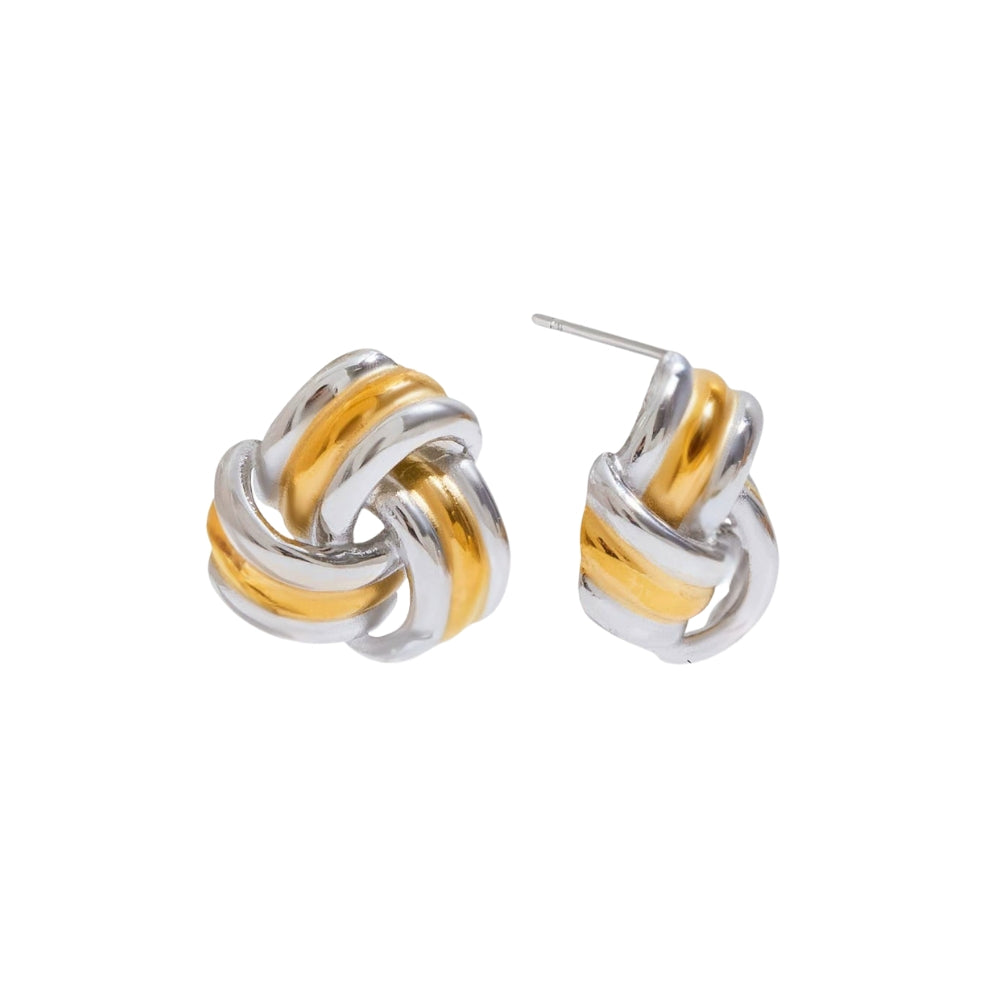 MOSS Earrings Gold-plated SKADIS