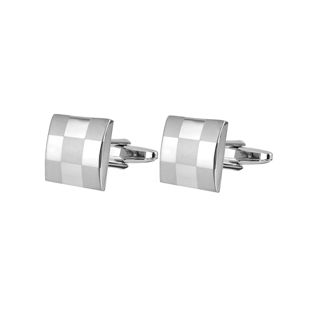 Pair of silver plated cufflinks from SKADIS Copenhagen