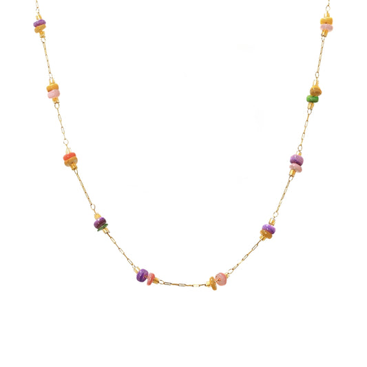 Necklace with colorful beads from SKADIS Jewelry