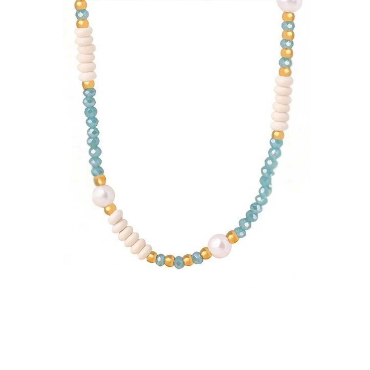 Necklace with multi-colored beads from SKADIS Jewelry