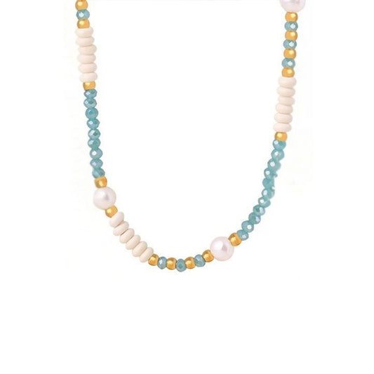 Necklace with multi-colored beads from SKADIS Jewelry