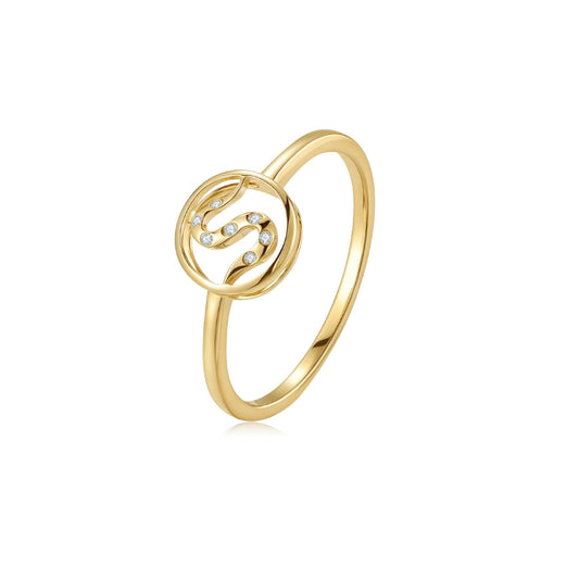 SKADI diamond ring, 18k gold - SKADIS Jewelry