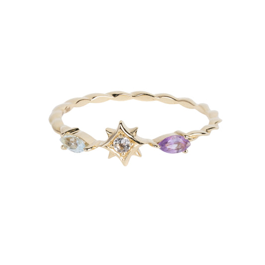 SKADIS GALAXY Ring 14k gold