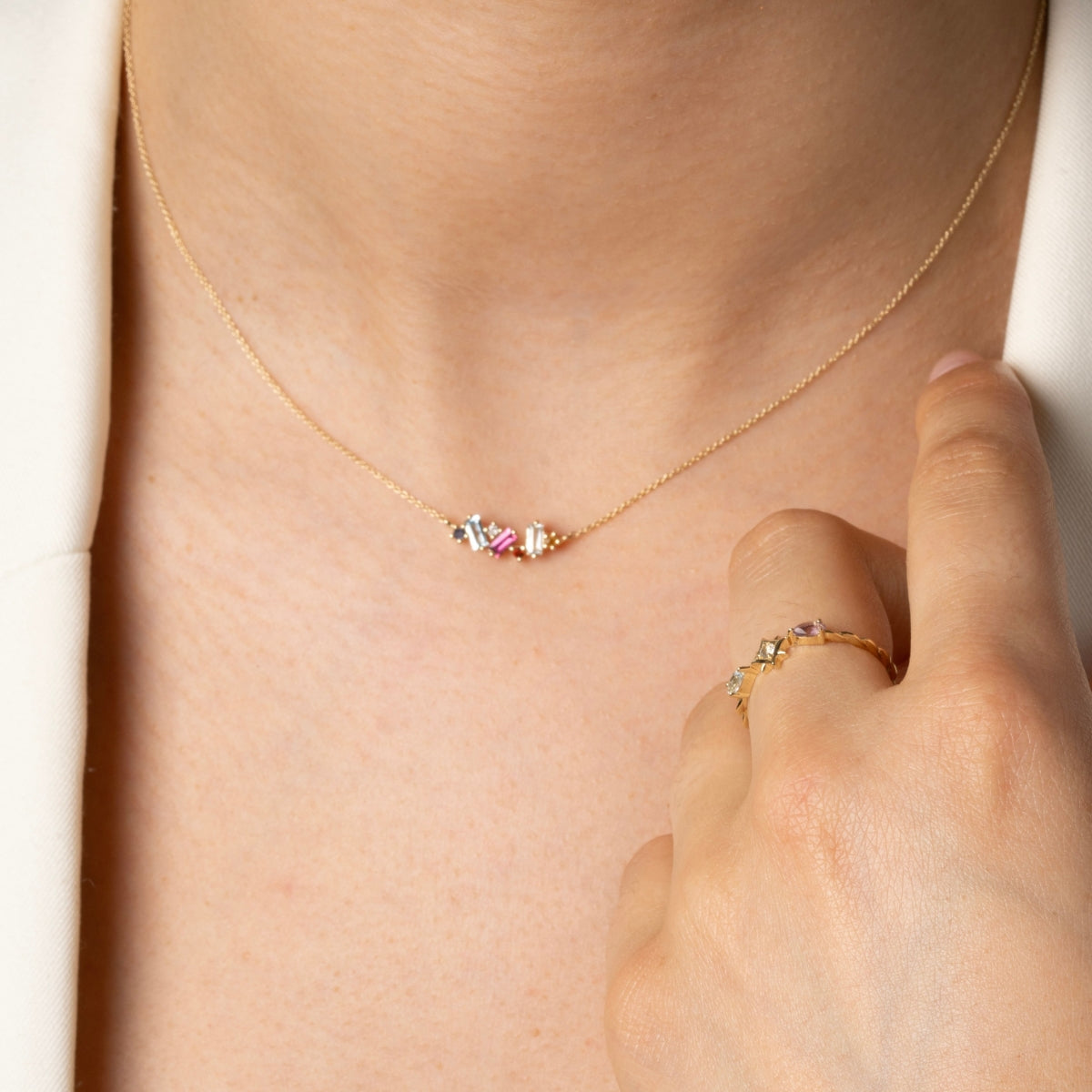 SKADIS SAGA Necklace 14k gold