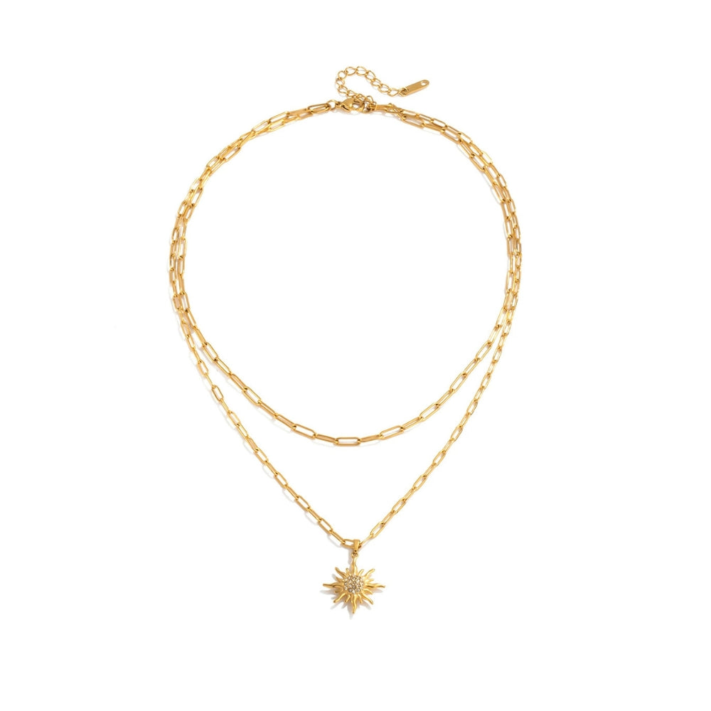 SOLARI Necklace Gold-plated SKADIS