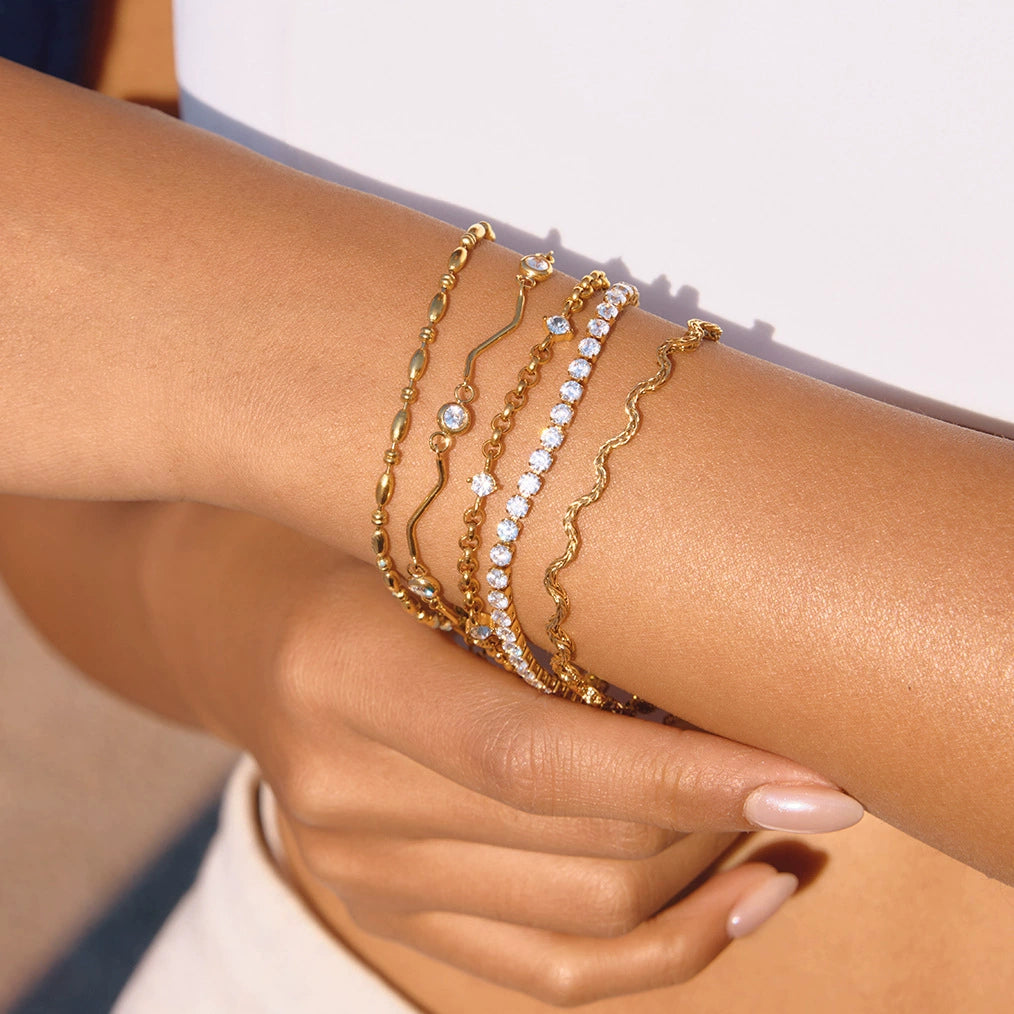 SOLIS Bracelet Gold-plated SKADIS 2