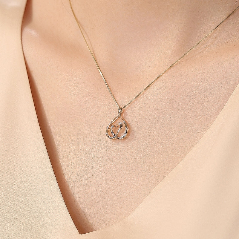 SWAN_HEART_diamond_pendant