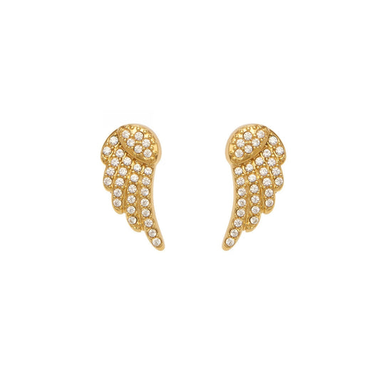 Gold-plated earrings for women - SKADIS Jewelry