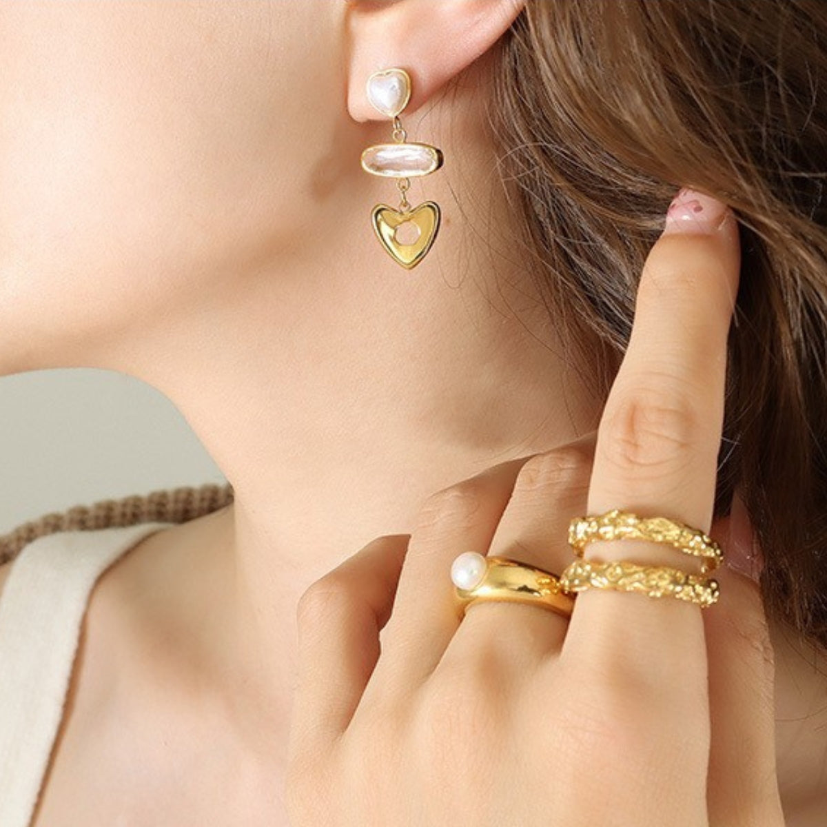 Unique earrings from SKADIS Jewelry