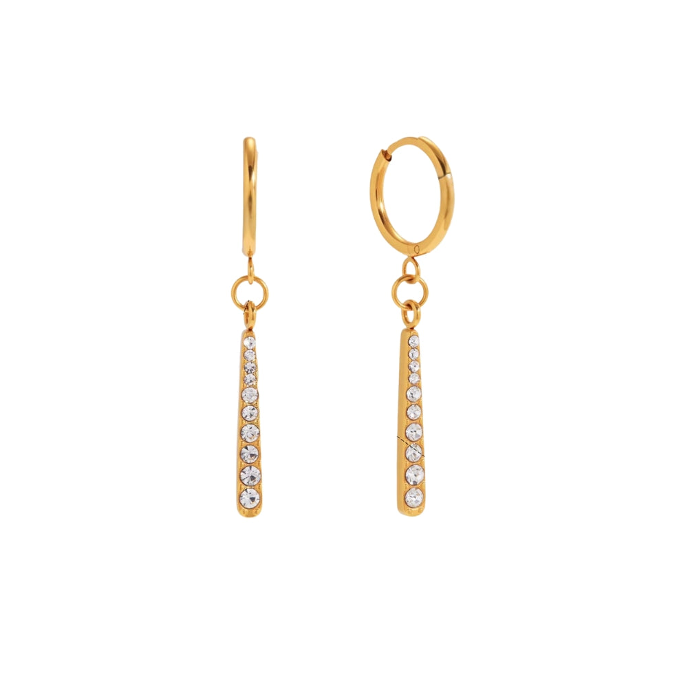 VERA Earrings Gold-plated SKADIS