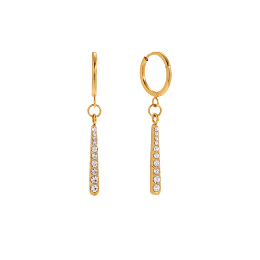 VERA Earrings Gold-plated SKADIS