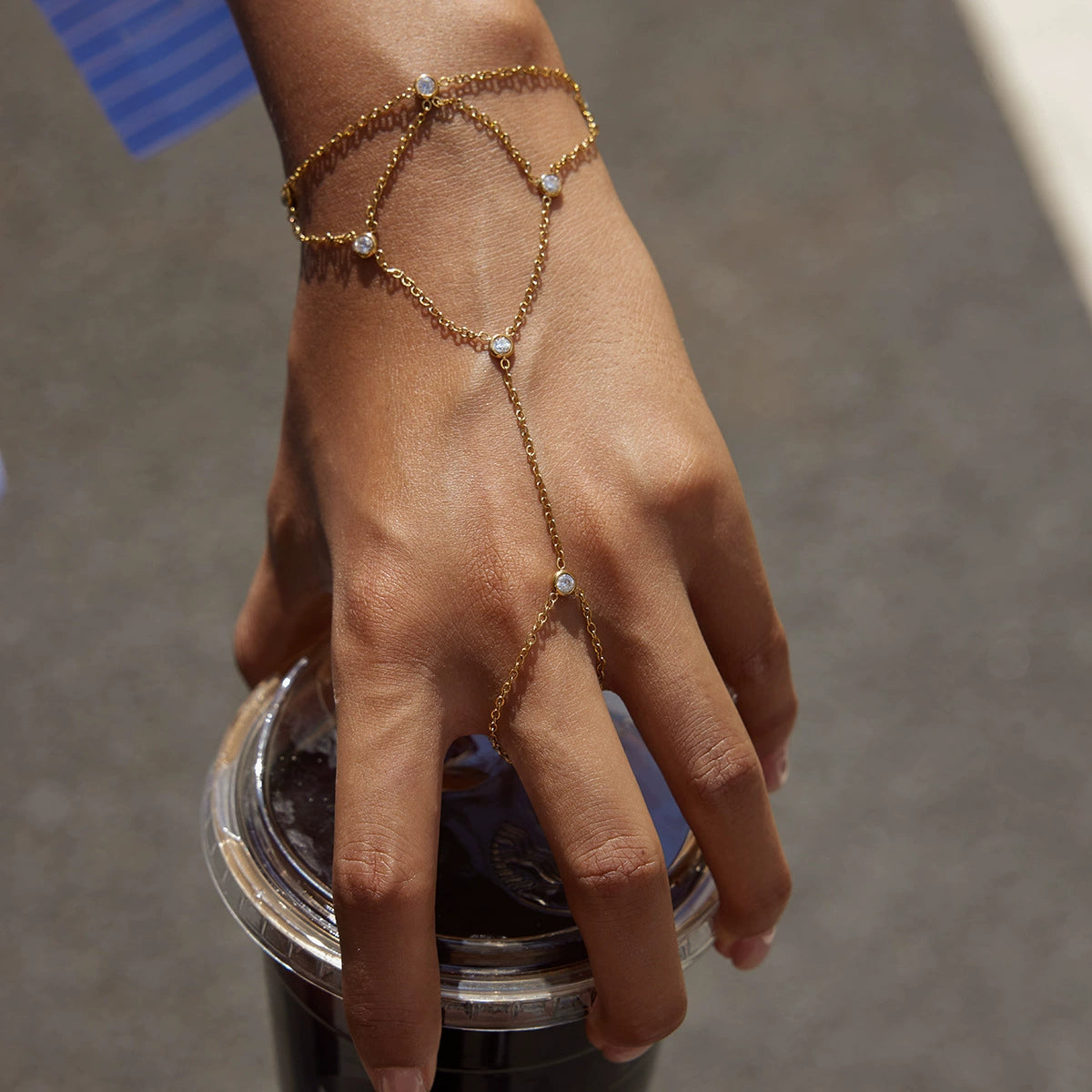 WaveLock Bracelet Gold-plated SKADIS 2