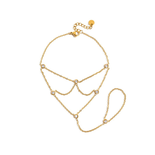 WaveLock Bracelet Gold-plated SKADIS