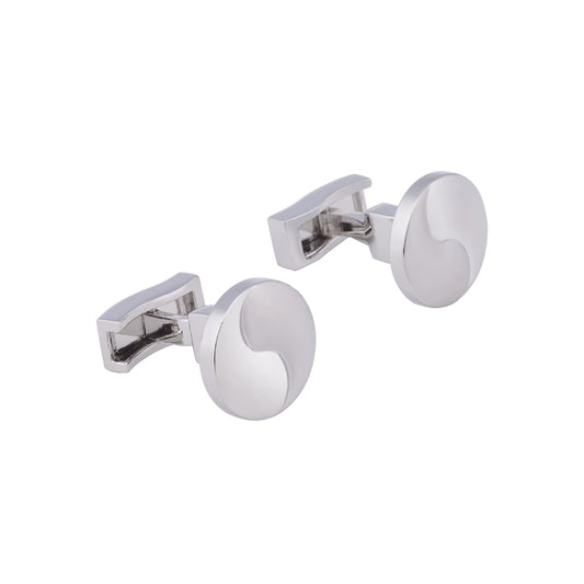 Pair of silver-plated cufflinks from SKADIS Jewelry