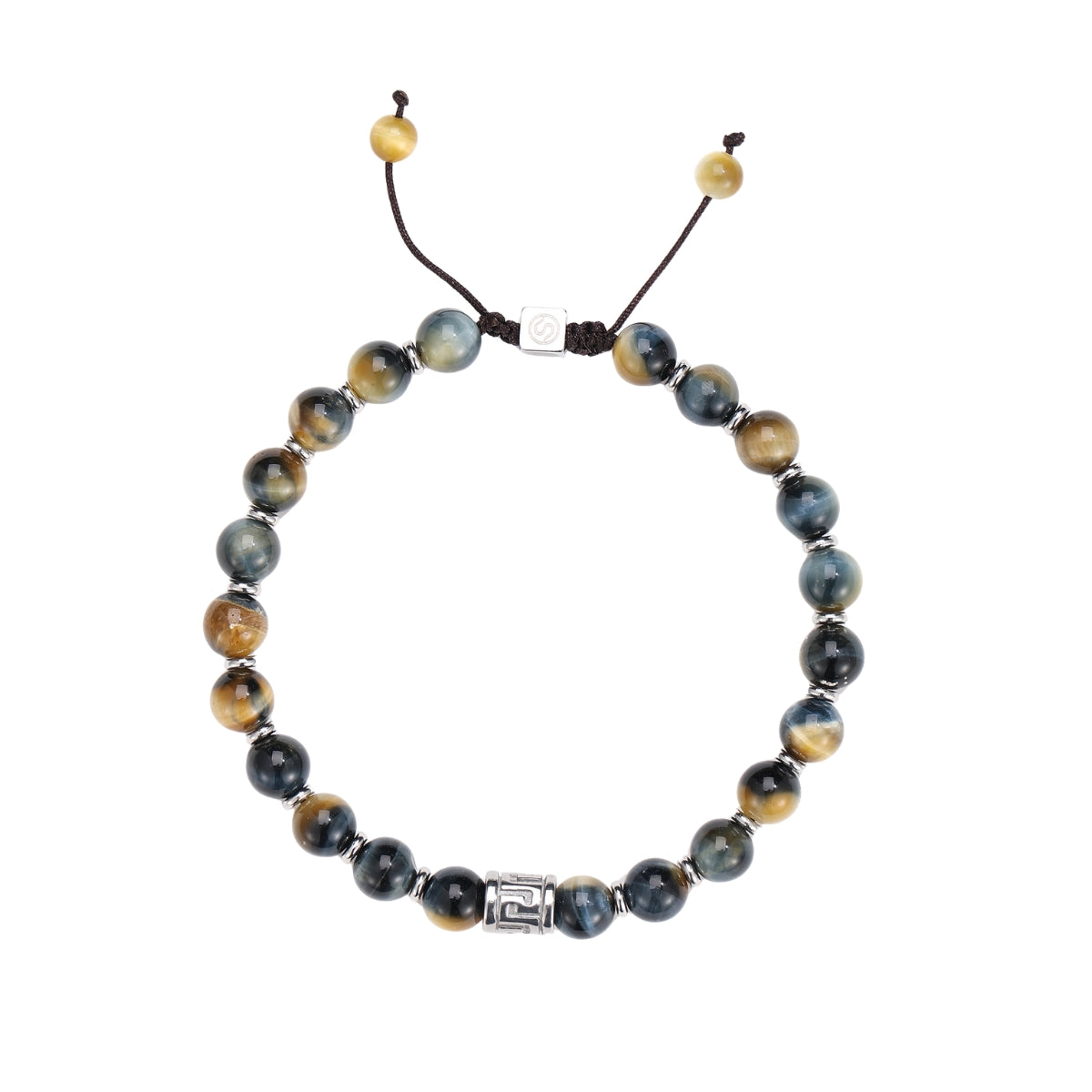 ETHER Bracelet - Cat's eye beads stainless steel men's bracelet