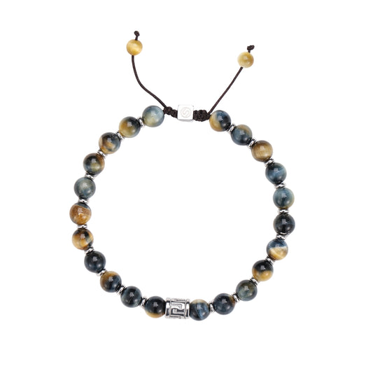 ETHER Bracelet - Cat's eye beads stainless steel men's bracelet