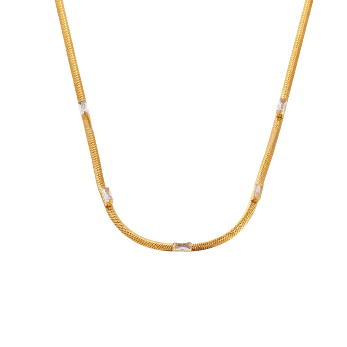 Gold chain necklace from SKADIS Jewelry