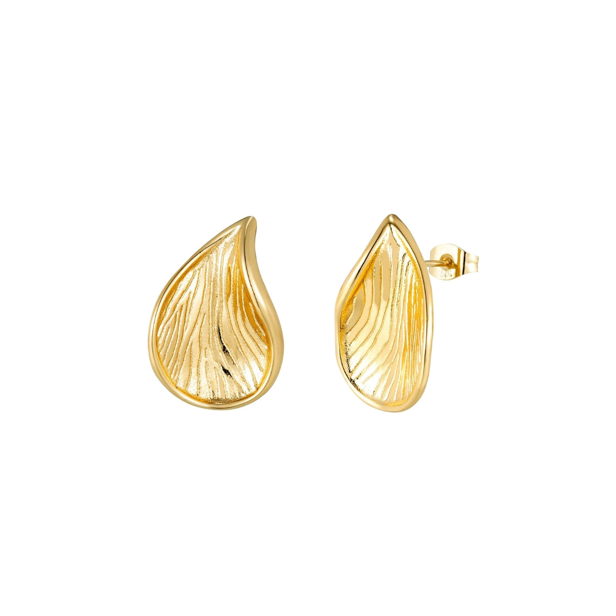 LUNA Earrings Gold-plated by SKADIS Jewelry – gold-plated stainless steel